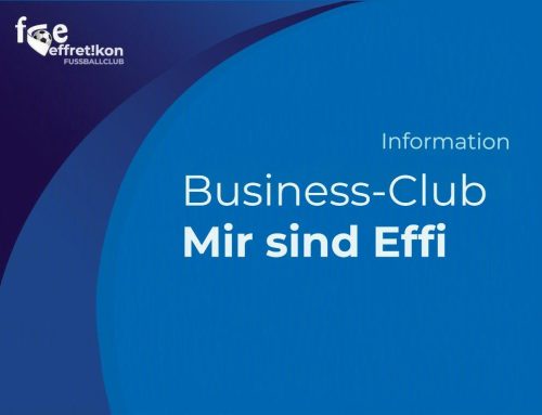 „Mir sind Effi“ – Gemeinsam im Business Club – für den Club